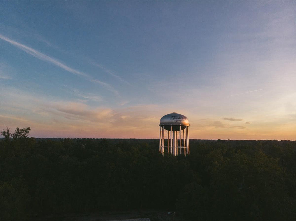 Thomasville Georgia Water Tower AT042 - Aerial Tallahassee