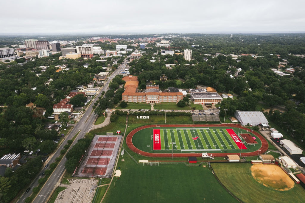 Leon High School Tallahassee Florida - Aerial Tallahassee
