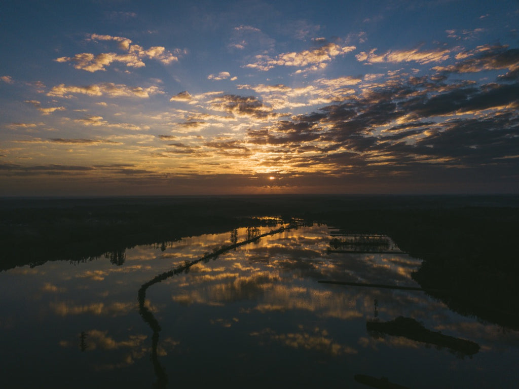 Sunrise Piney Z Lake Tallahassee, Florida - Aerial Tallahassee